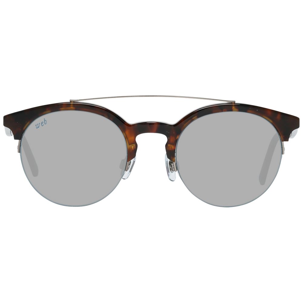 Web Brown Unisex Sunglasses