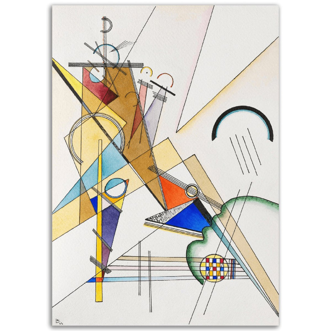Gewebe (1923) Kandinsky Classic Matte Paper Poster - TINT - Print Material - TINT - c2f6d853-4a58-42a7-835a-8273b33403fe