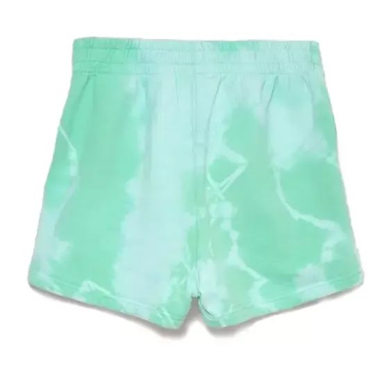 Hinnominate Mint Green Logo Print Cotton Shorts