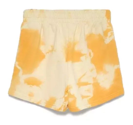 Hinnominate Chic Orange Printed Cotton Shorts