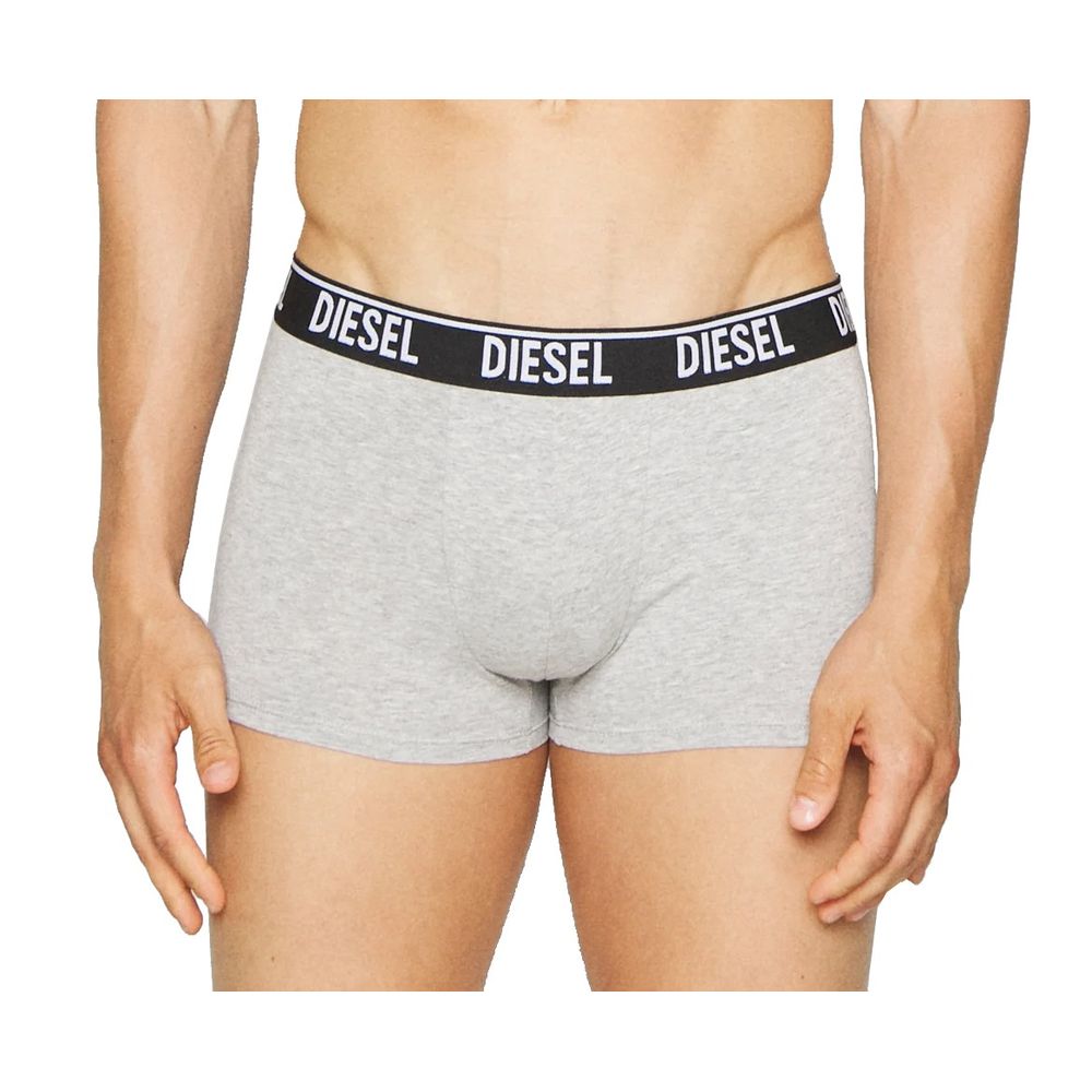 Diesel Gray Cotton Underwear