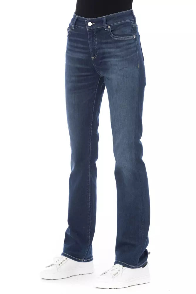 Baldinini Trend Trendy Tricolor Pocket Regular Jeans