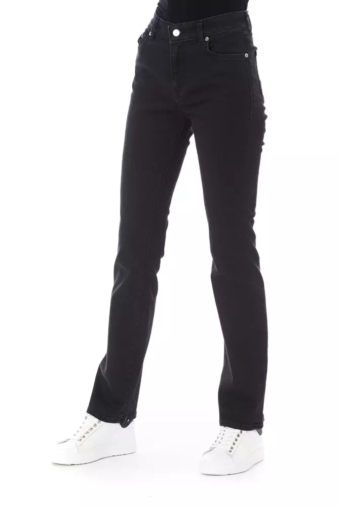 Baldinini Trend Chic Tricolor Pocket Regular Jeans