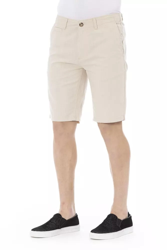 Baldinini Trend Beige Bermuda Casual Elegance Shorts