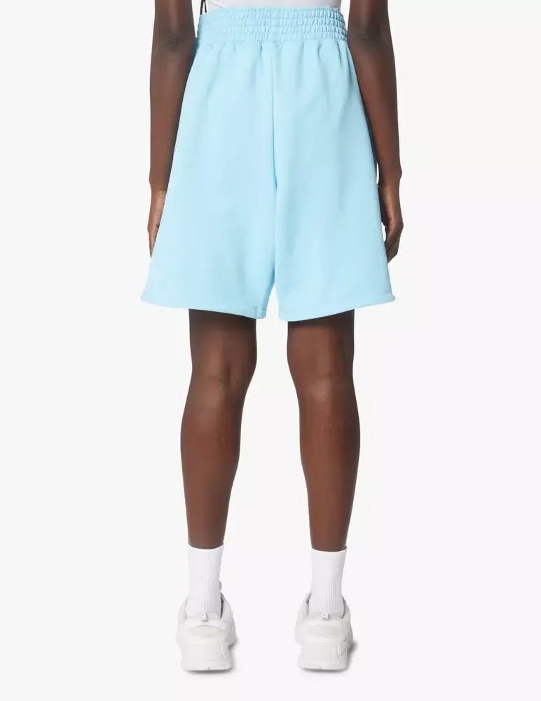 Hinnominate Chic Light Blue Cotton Bermuda Shorts